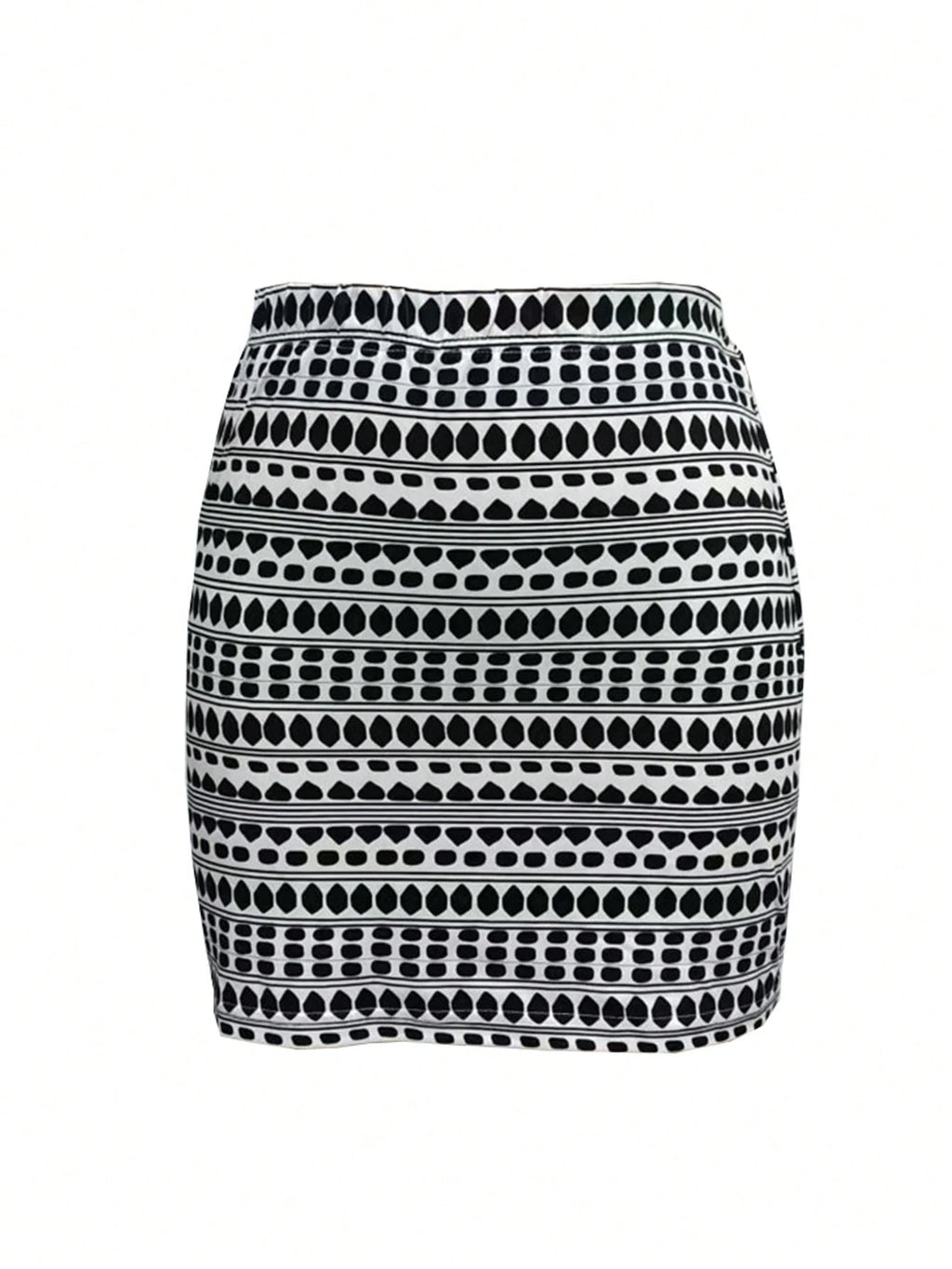 Midnight Geometry Skirt