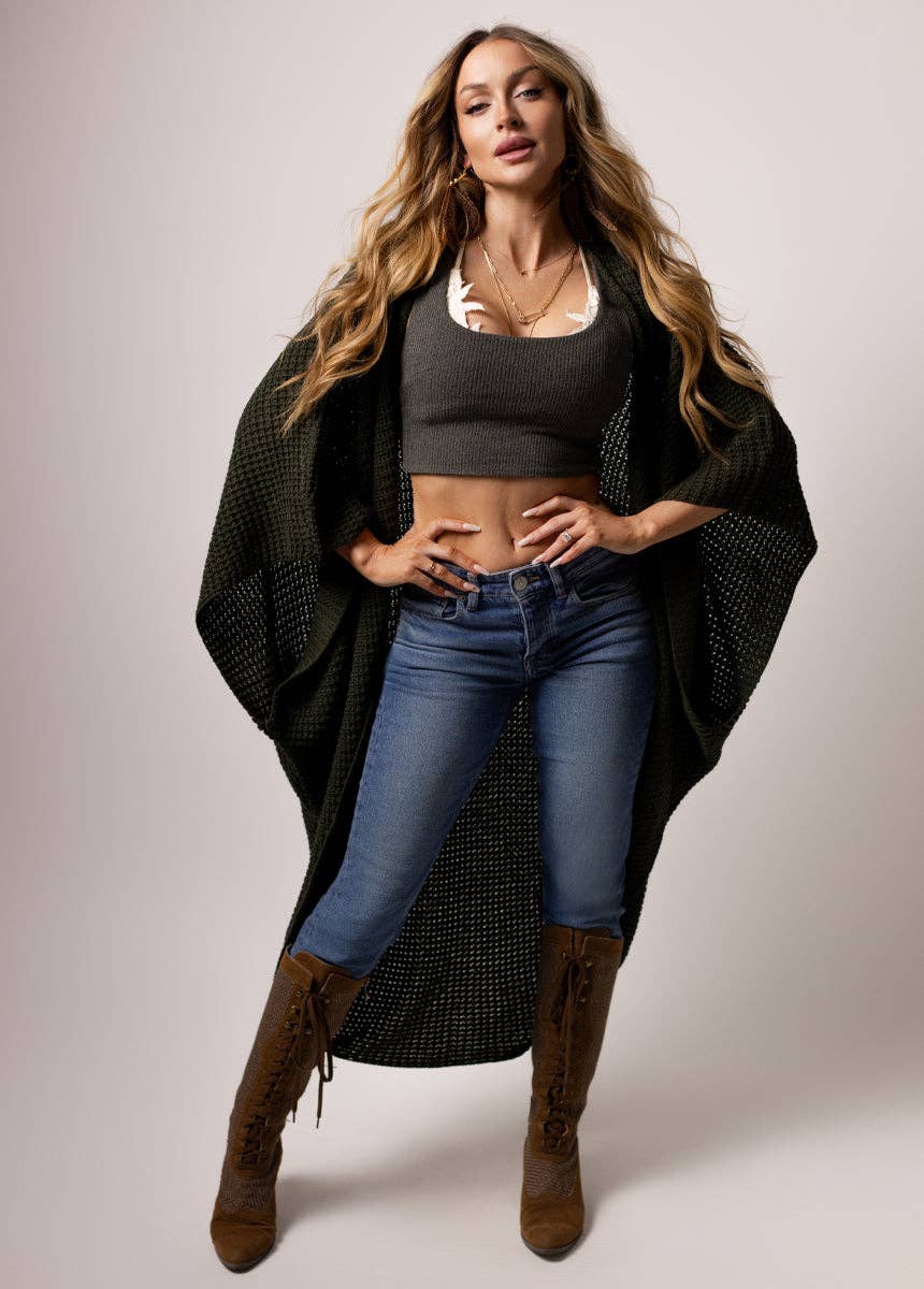 Hedda Sweater in Dark Olive